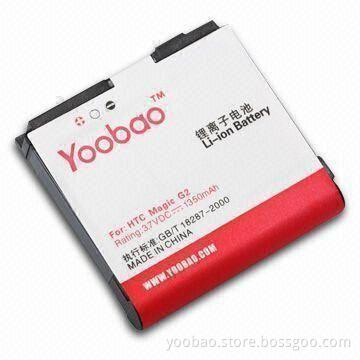 1,250mAh Battery Fit for HTC ChaCha G16, with One-year Warranty, CE and RoHS Marks, 3.7V Voltage